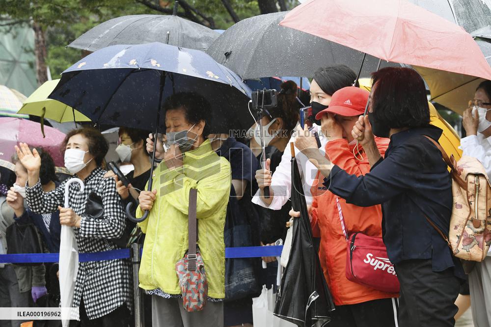 Funeral of Seoul Mayor Park Won Soon