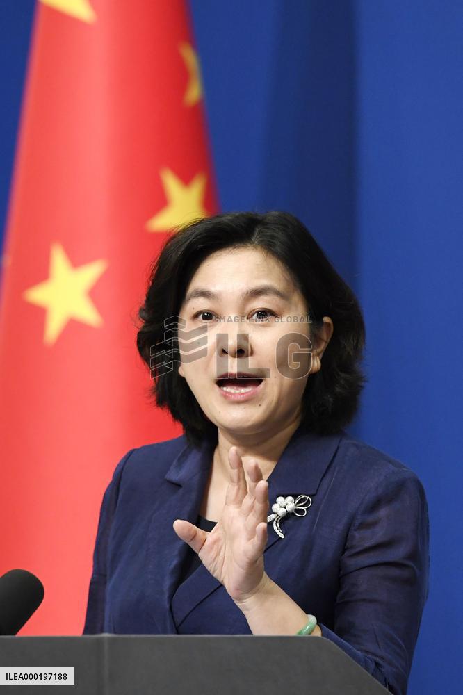 Chinese Foreign Ministry spokeswoman Hua