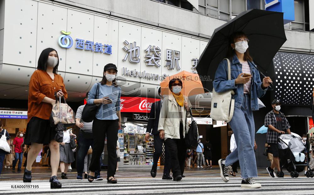Scene of Tokyo amid coronavirus outbreak