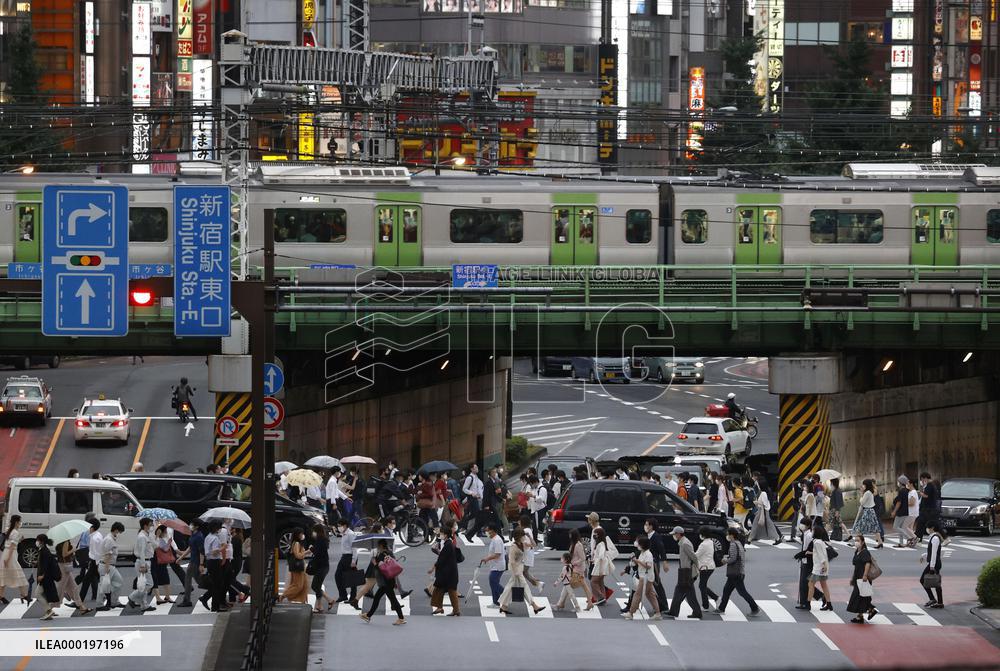 Scene of Tokyo amid coronavirus outbreak