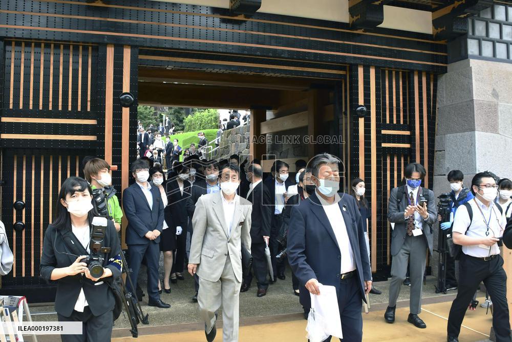 Kanazawa Castle in central Japan