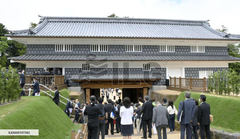 Kanazawa Castle in central Japan