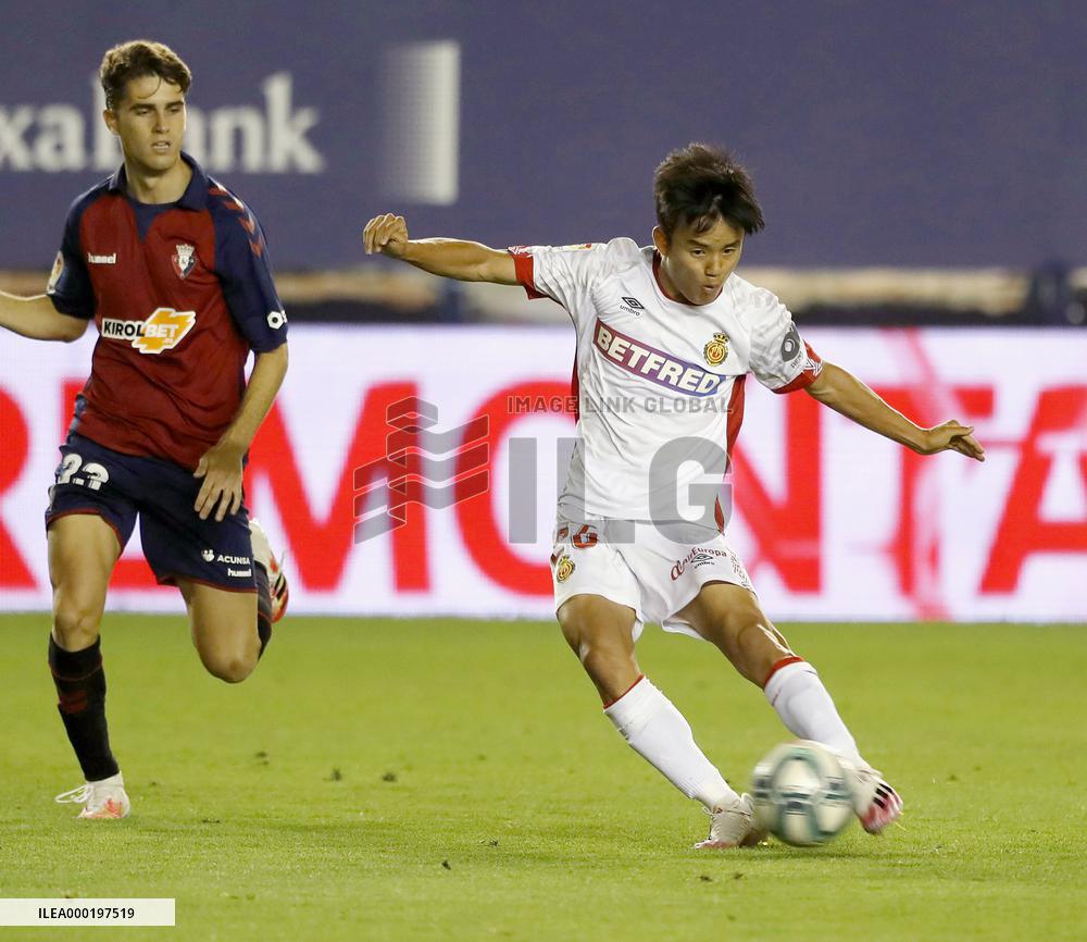Football: Osasuna-Mallorca La Liga match