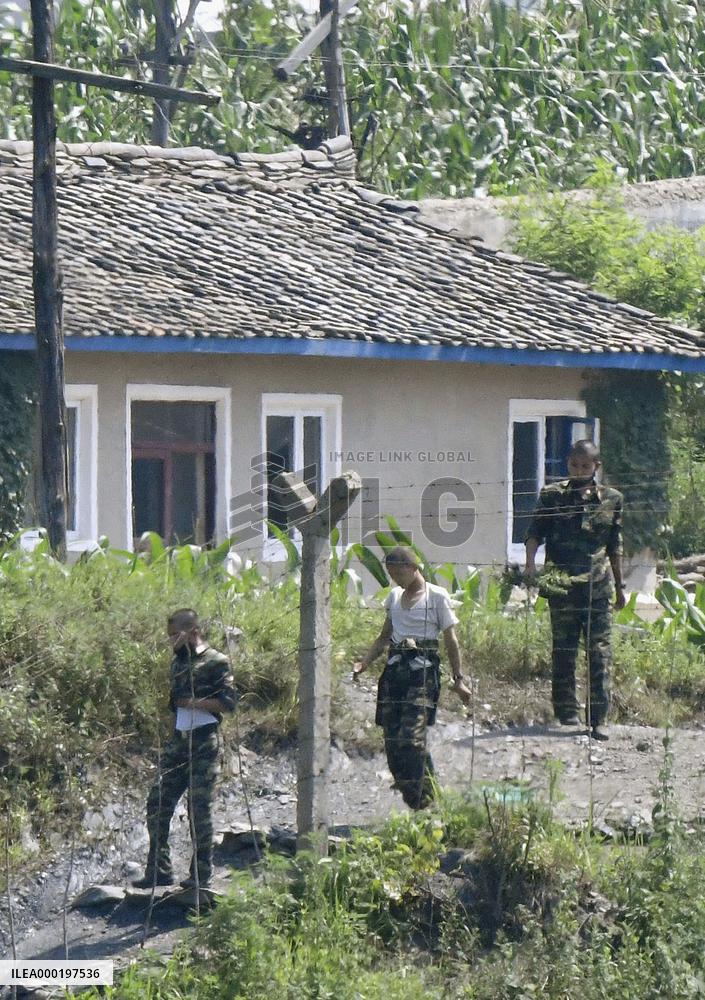 China-North Korea border