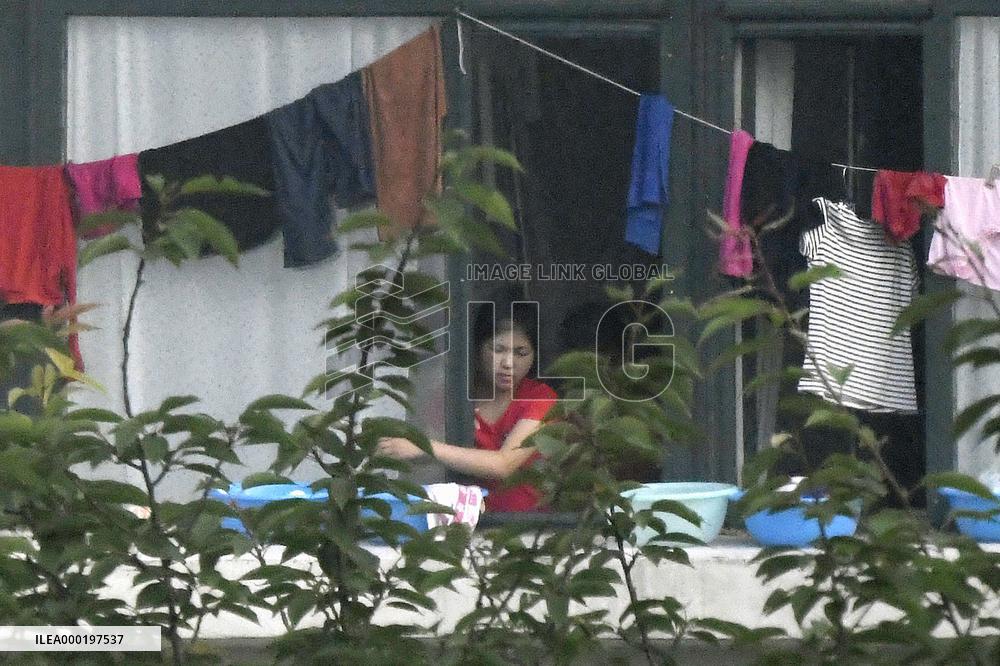 China-North Korea border