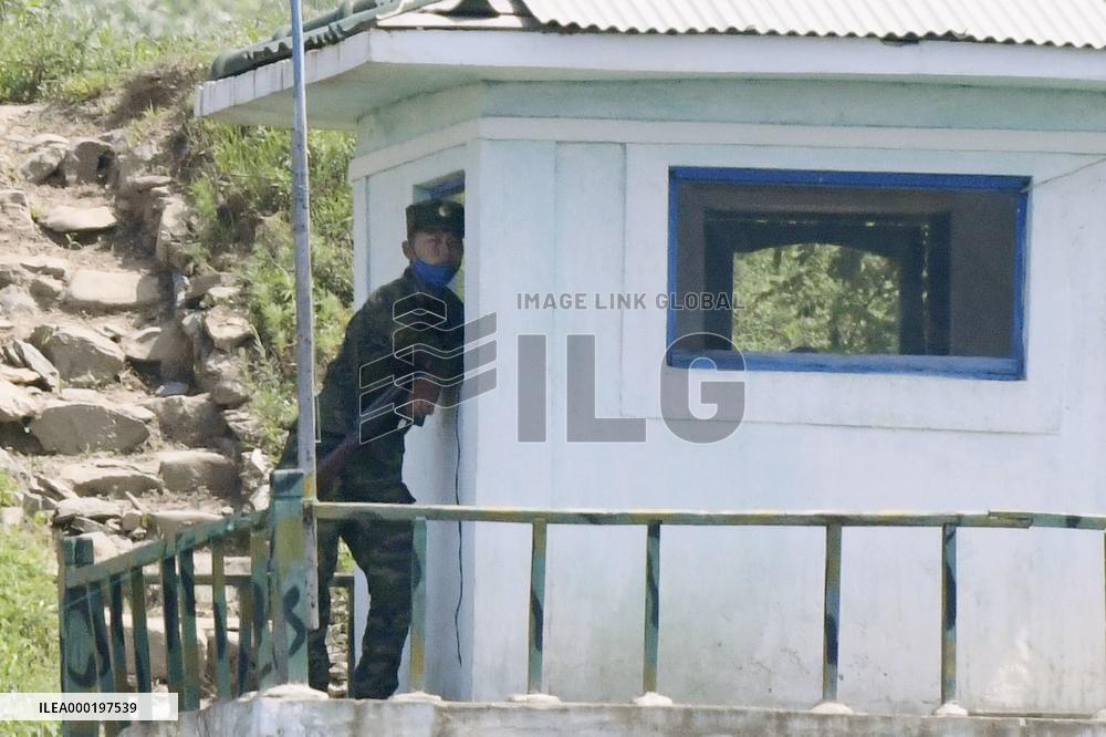 China-North Korea border