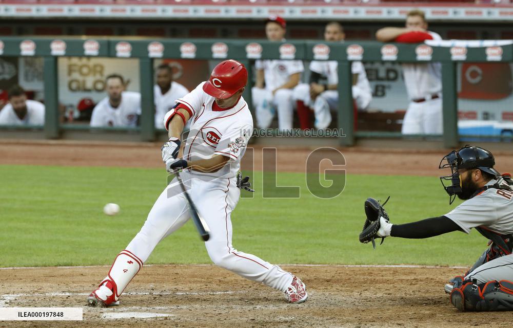 Baseball: Reds v Tigers