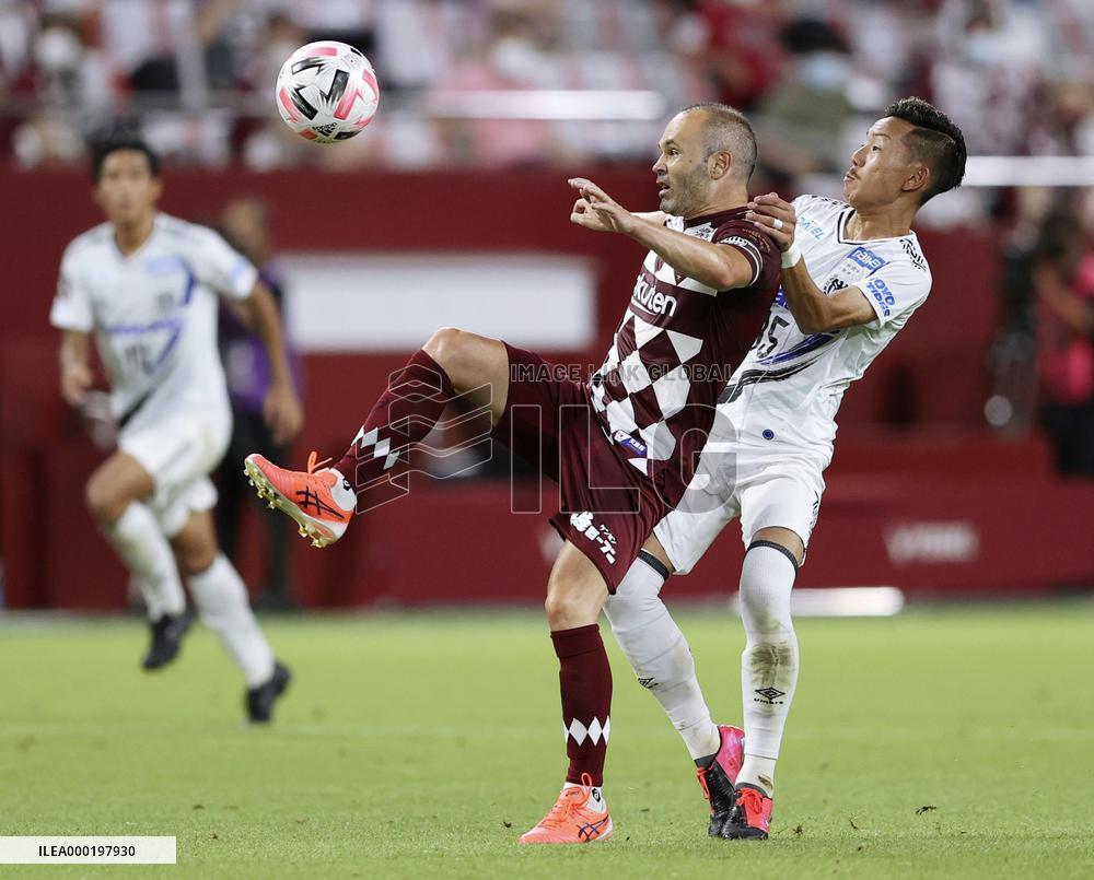 Football: Vissel Kobe v Gamba Osaka