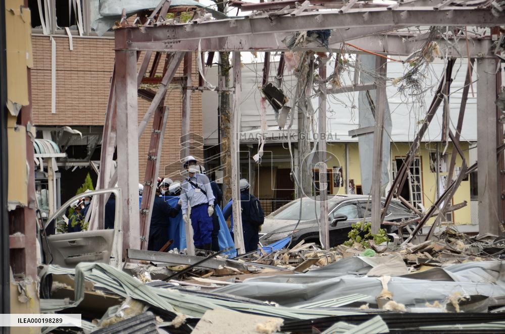 Fukushima explosion, gas leak suspected