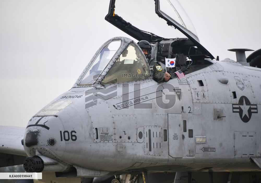 U.S. Osan Air Base in S. Korea