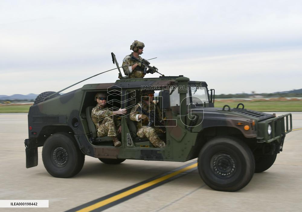 U.S. Osan Air Base in S. Korea
