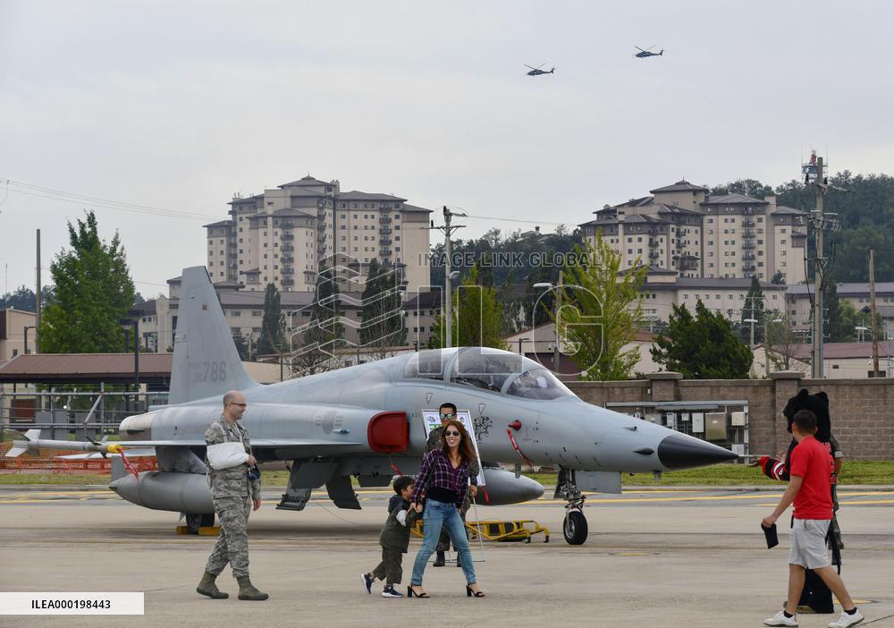 U.S. Osan Air Base in S. Korea