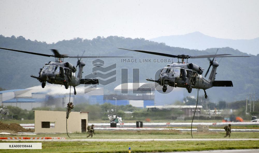U.S. Osan Air Base in S. Korea