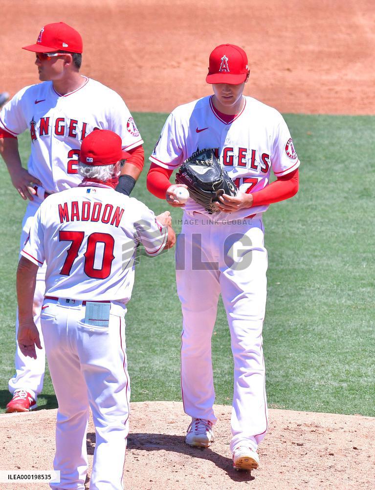 Baseball: Astros v Angels