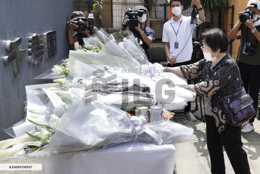 Aftermath of flooding in southwestern Japan