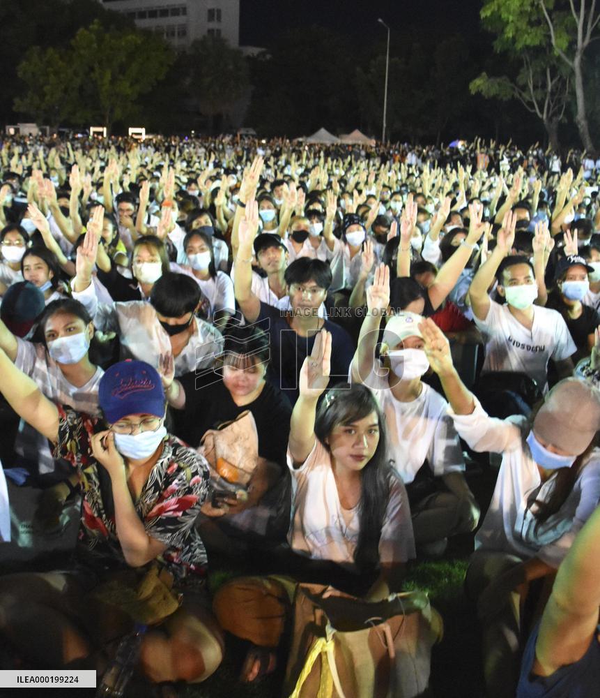 Anti-government rally in Thailand