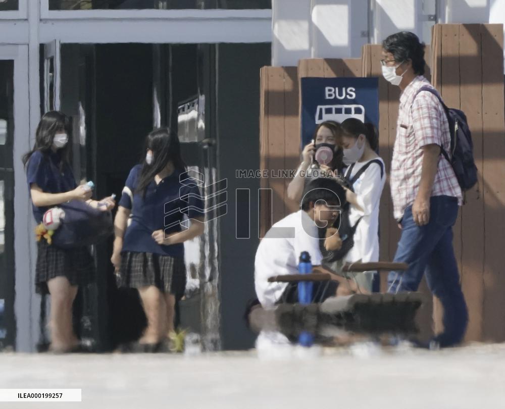 Extreme heat in Japan