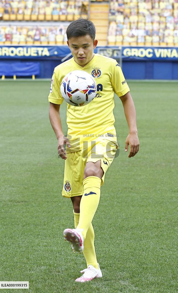 Football: Takefusa Kubo joins Villarreal