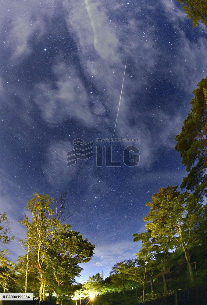 Perseid meteor shower