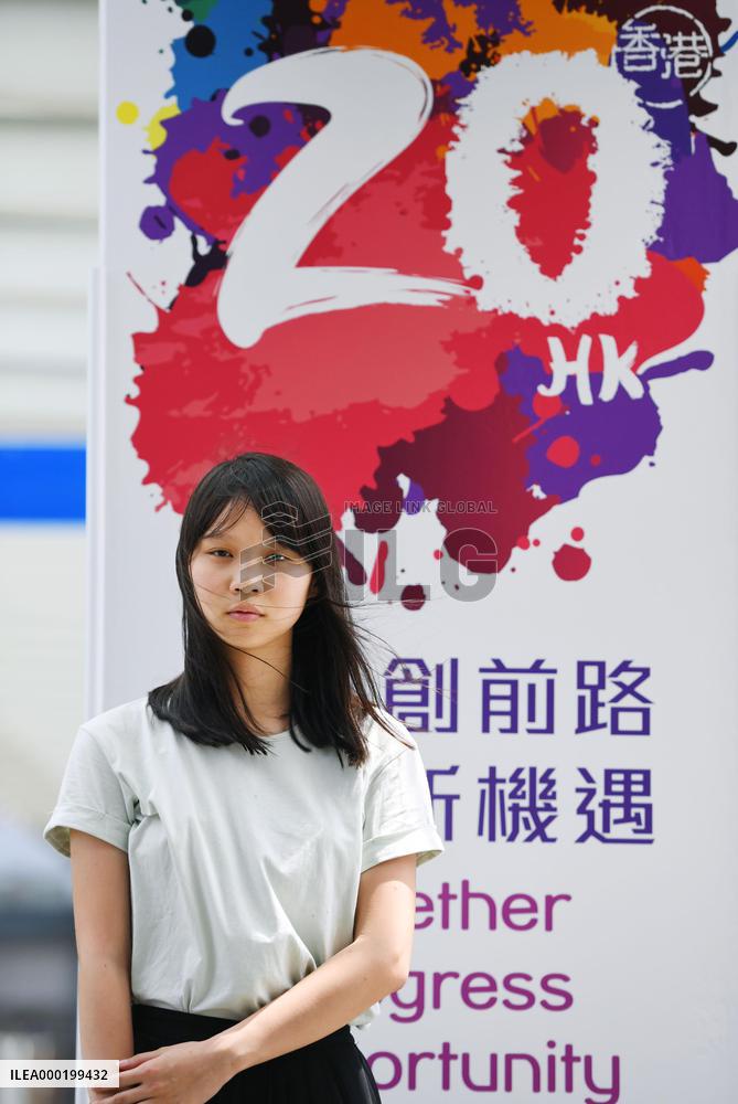 Hong Kong pro-democracy activist Agnes Chow