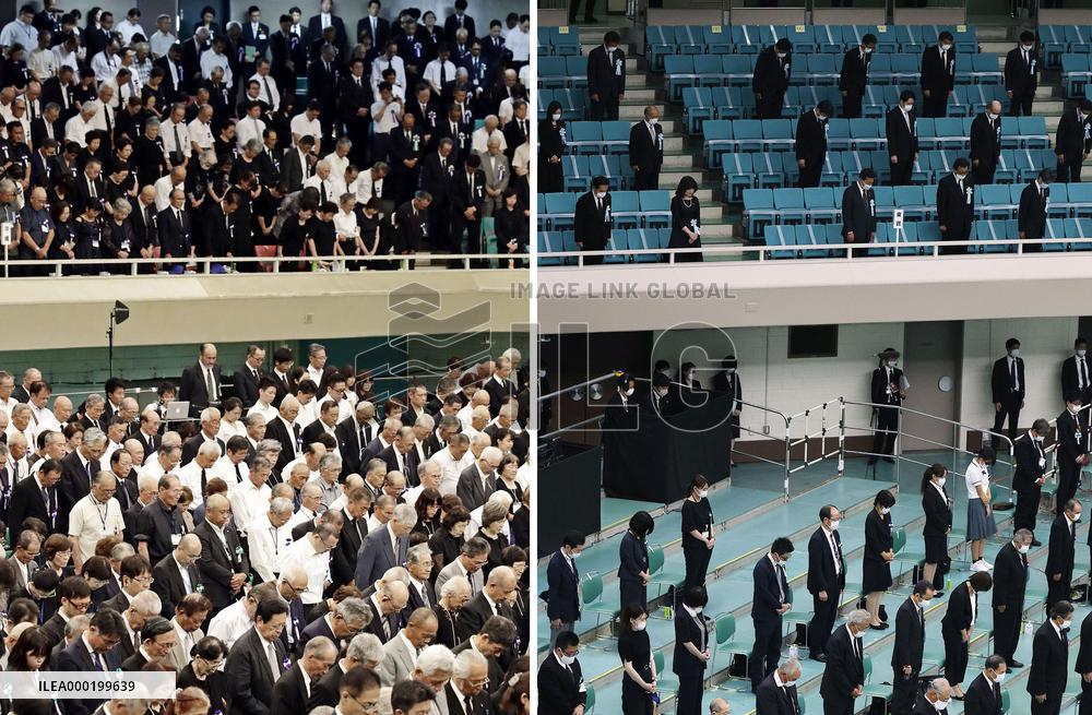 Japan marks 75th anniversary of WWII surrender amid virus pandemic