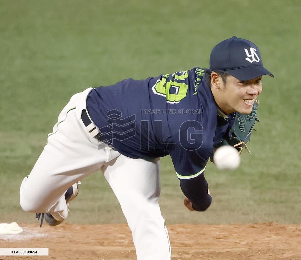 Baseball: Swallows' Ogawa throws no-hitter