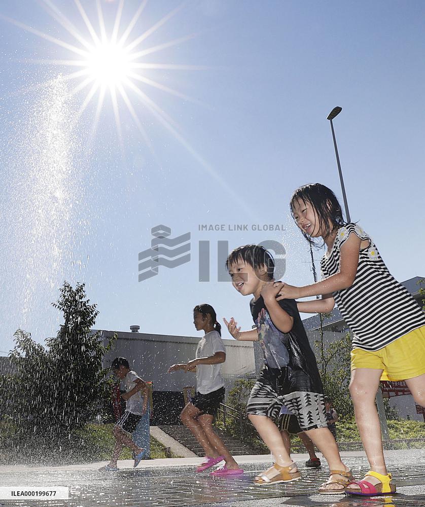 Summer heat in Japan