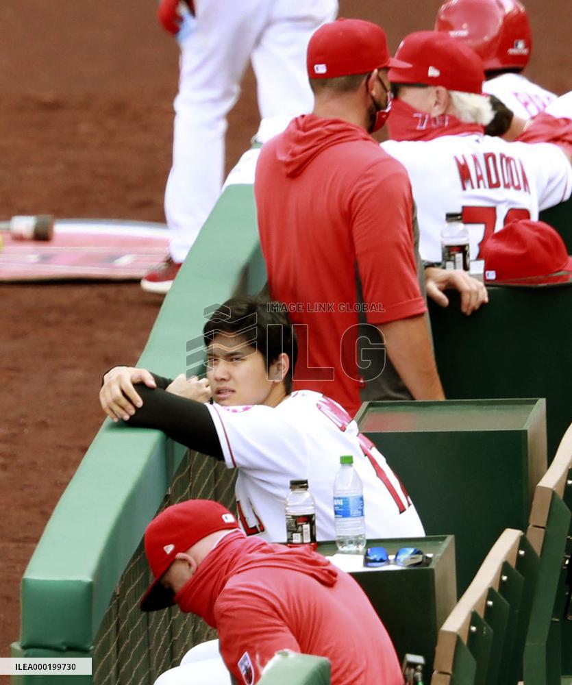 Baseball: Dodgers v Angels