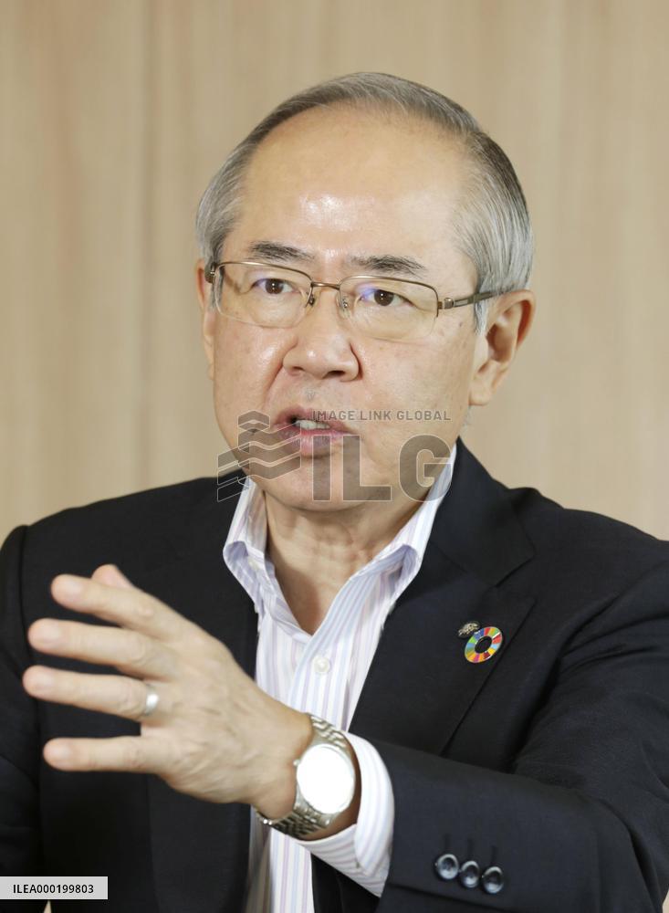 Kirin Holdings President Isozaki