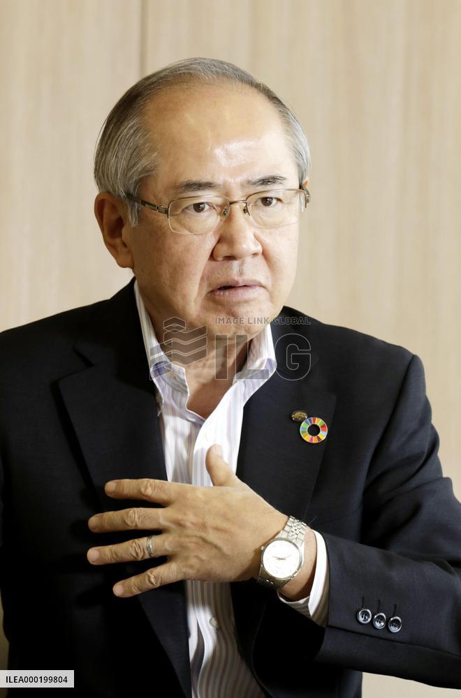 Kirin Holdings President Isozaki