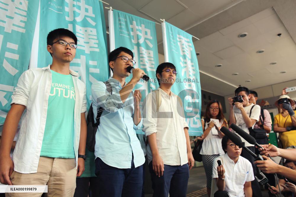 Hong Kong pro-democracy activists