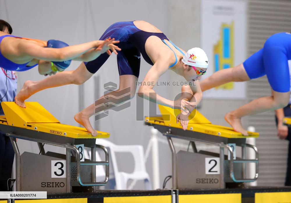Swimming: Ikee makes competitive comeback after leukemia treatment