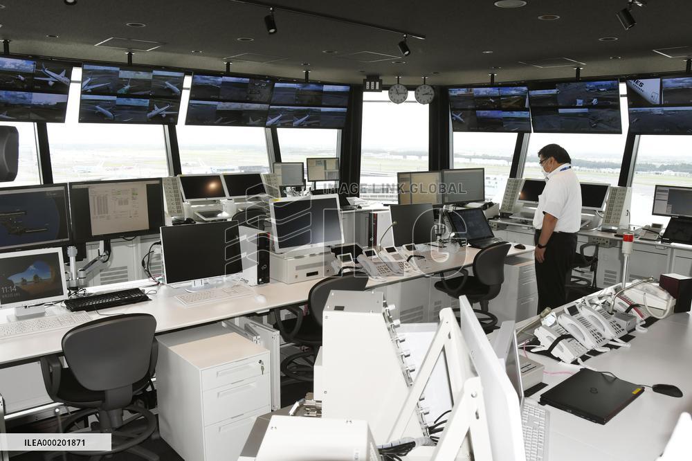 New apron control tower at Japan's Narita airport