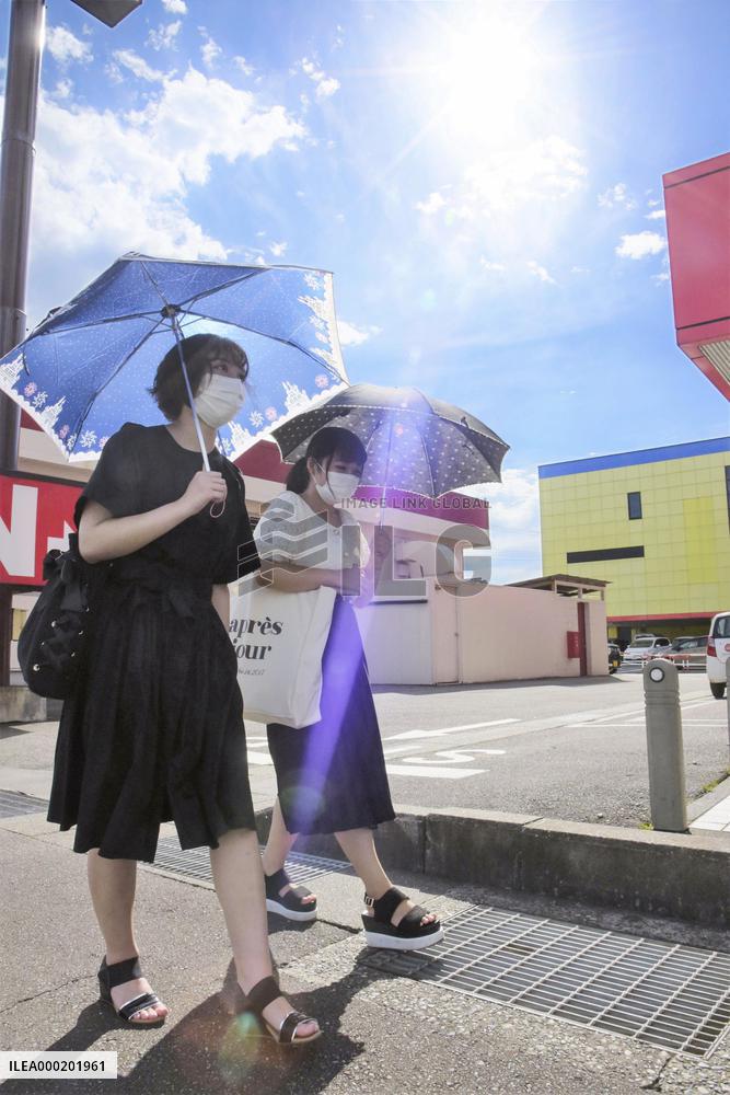 Heat wave in Japan