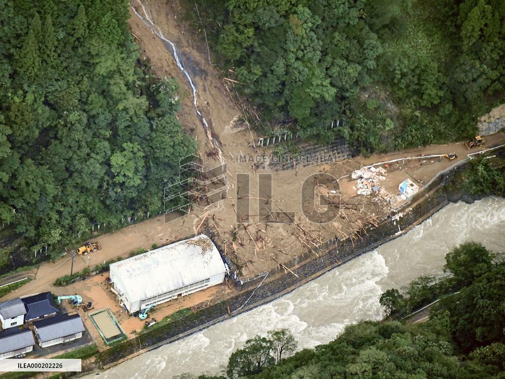 Aftermath of powerful Typhoon Haishen