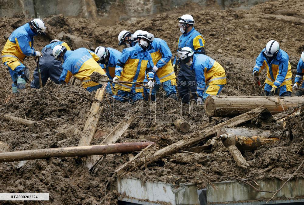 Aftermath of powerful Typhoon Haishen