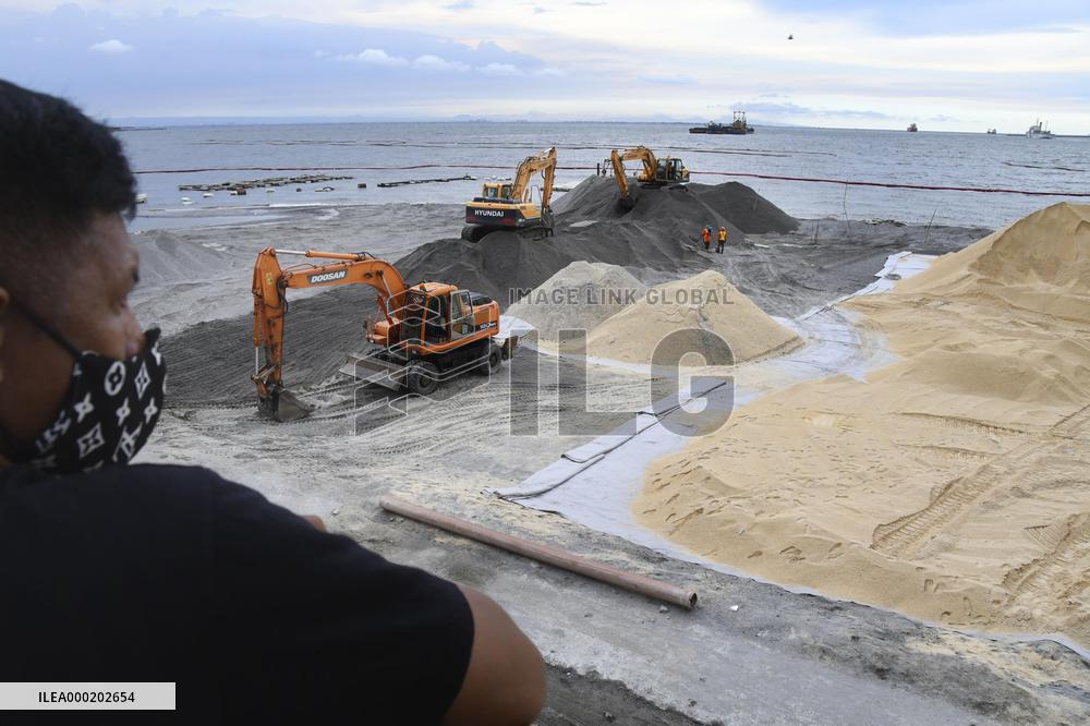 White sand project for Manila Bay