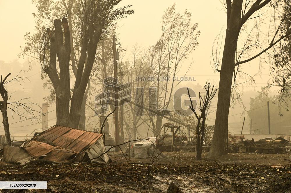 Wildfires rage in U.S. western states