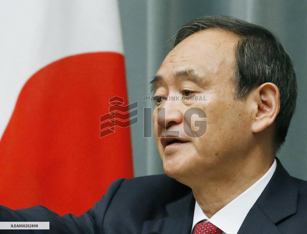 New head of Japan's LDP Suga