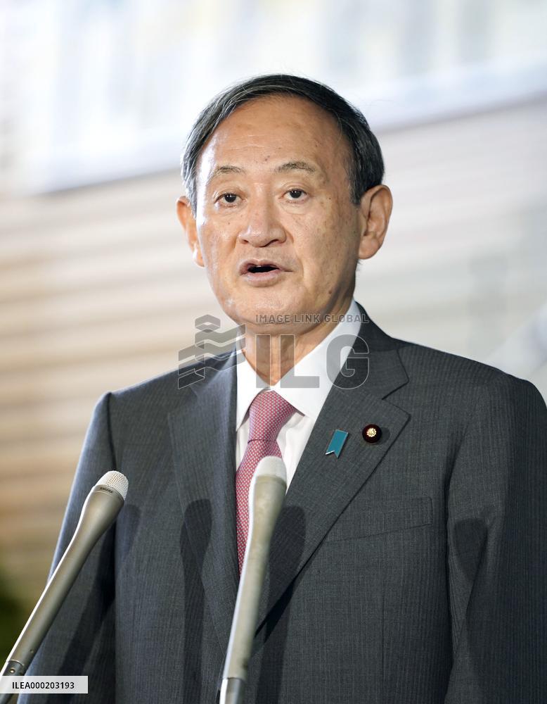 Japan's new Prime Minister Suga