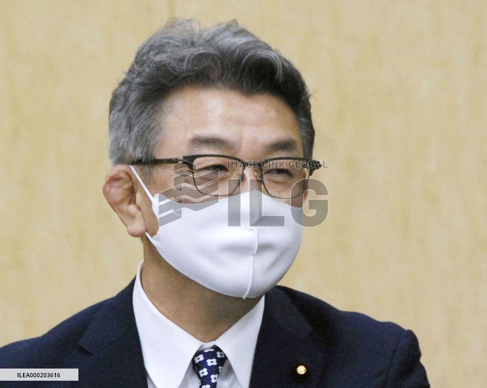 Japanese internal affairs minister Takeda