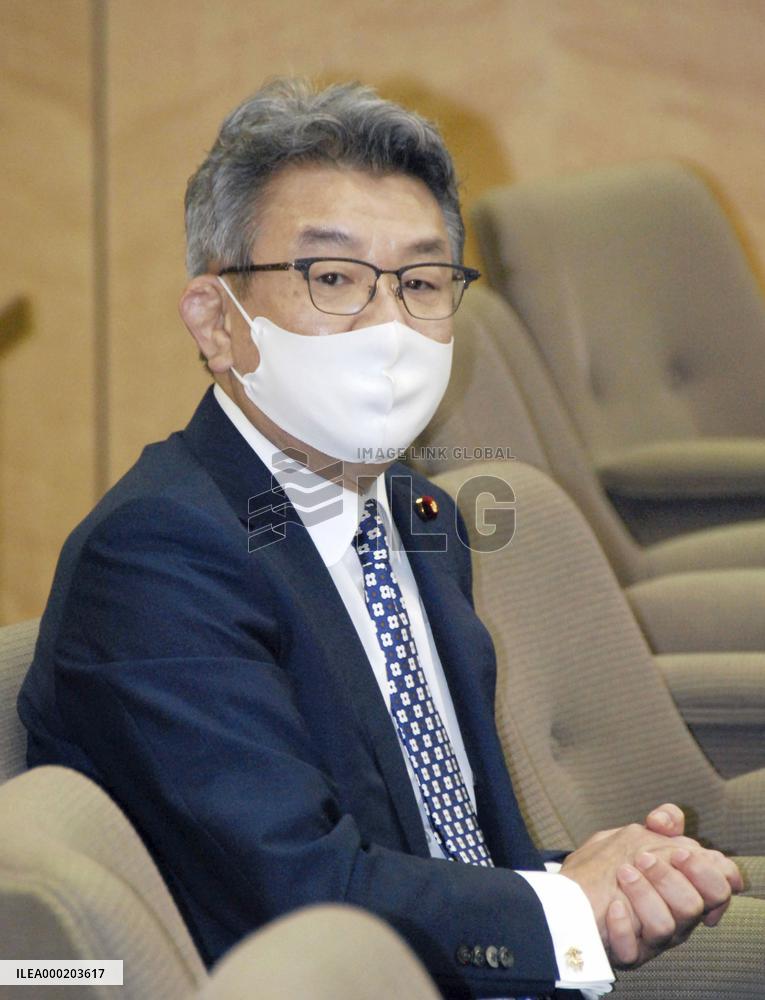 Japanese internal affairs minister Takeda