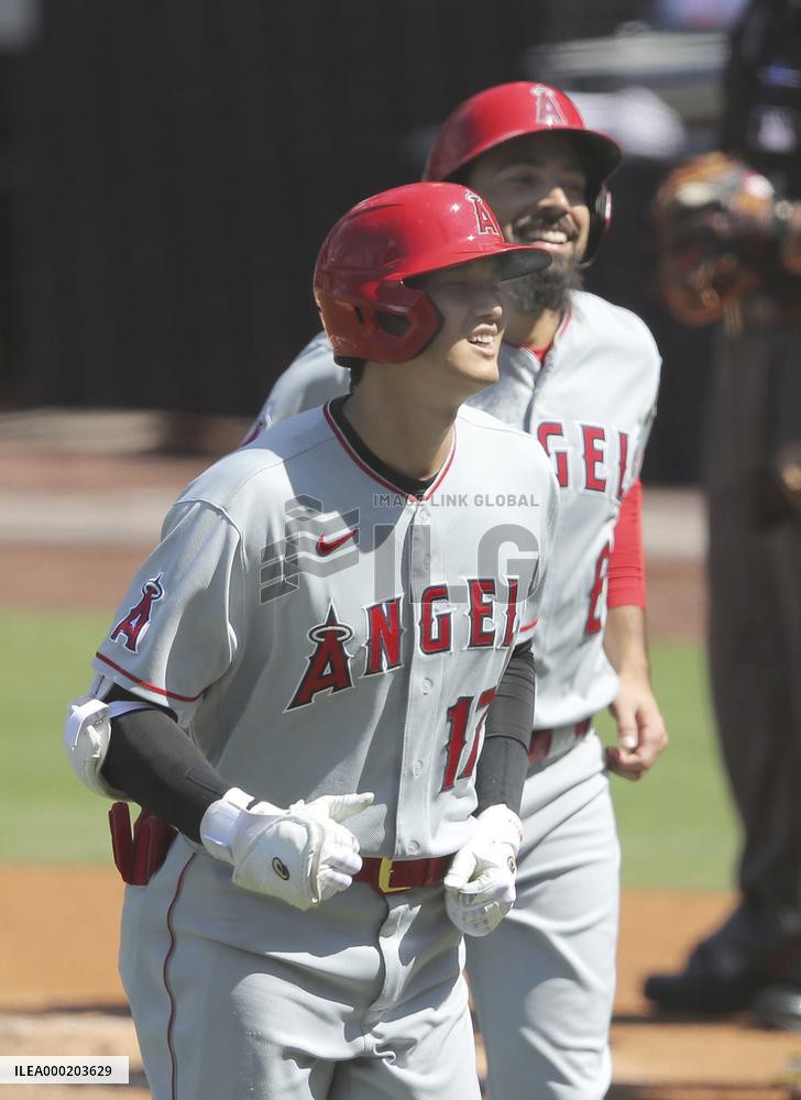 Baseball: Angels v Padres