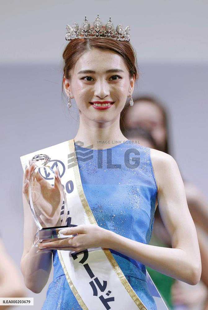 Dance-vocal group member to represent Japan at Miss World