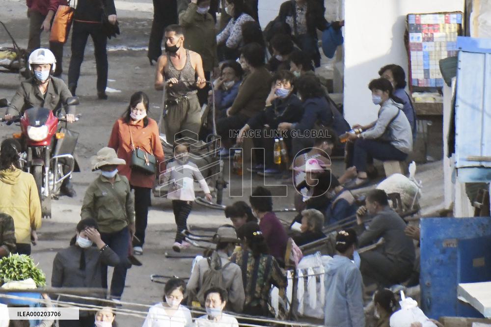 Scene in North Korea's Ryanggang Province