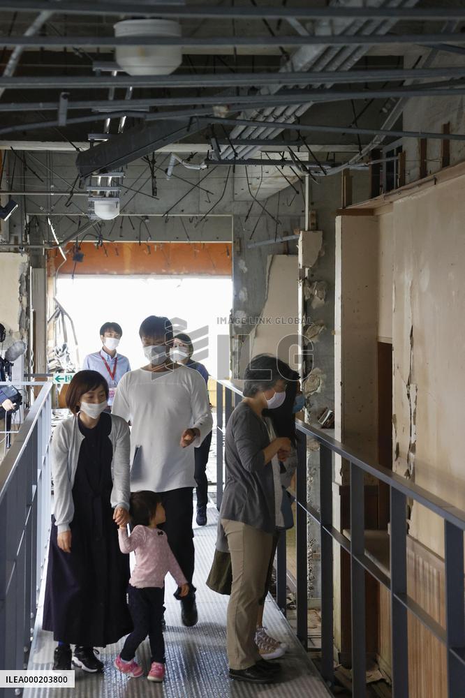 Disaster-hit elementary school