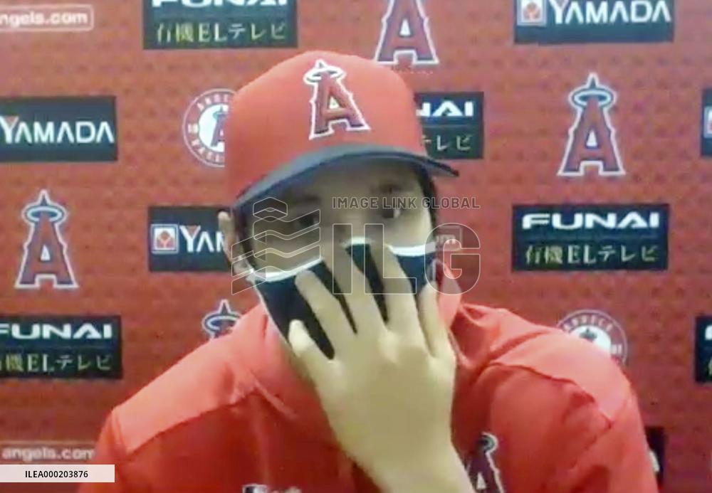 Baseball: Angels' Ohtani at end of season