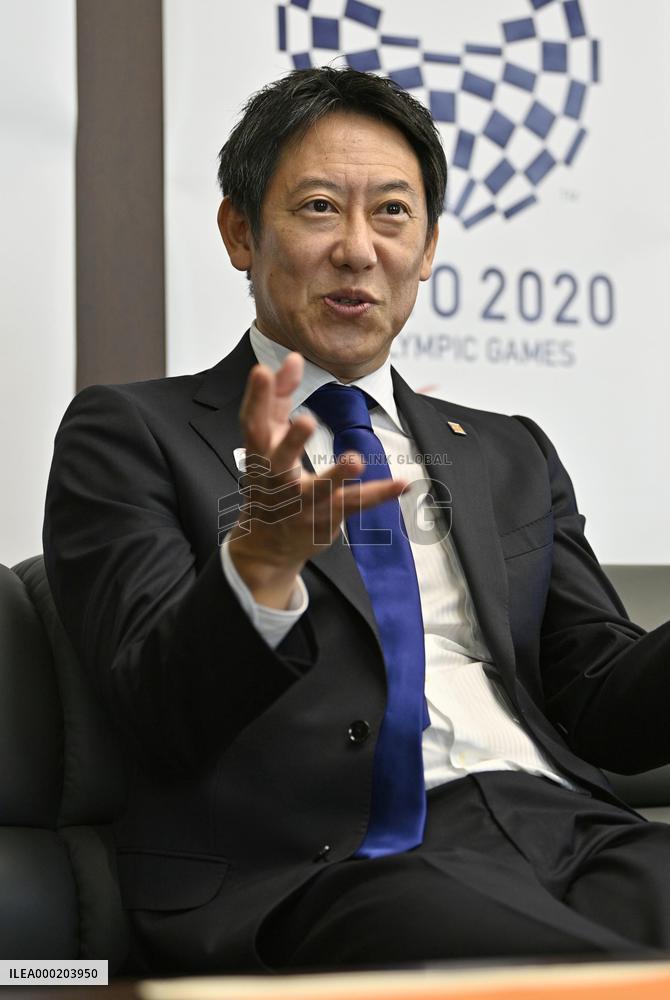 Outgoing Japan Sports Agency chief Daichi Suzuki