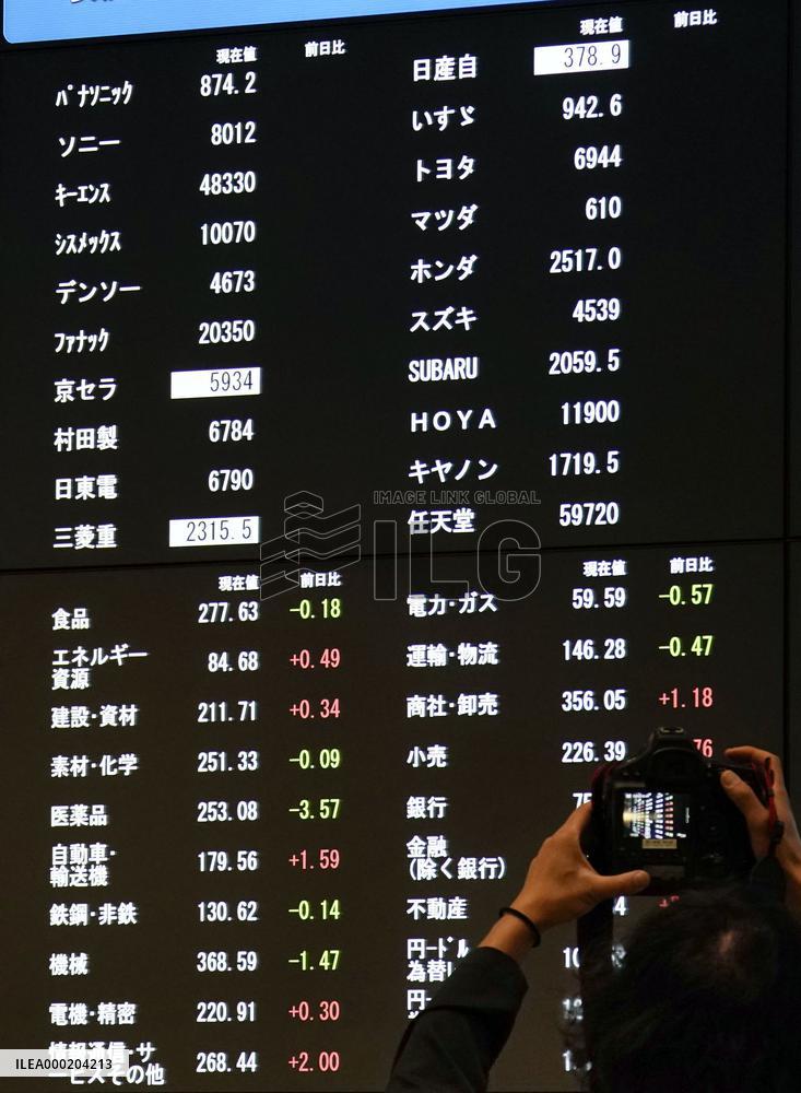Tokyo bourse reopens normally after system glitch