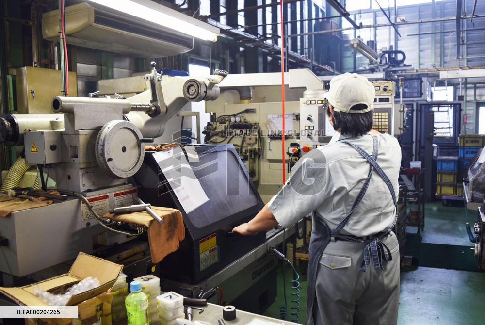 Automobile parts maker's plant
